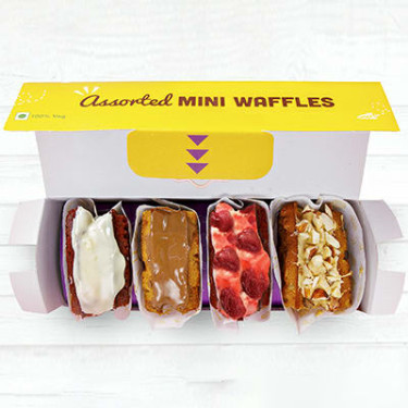 Mini Waffle Box Of 4 Assorted