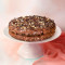 Walnoot Brownie Wafel Cake (Dubbele Laag)
