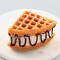 Ice Cream Fudge Vanilla Waffle