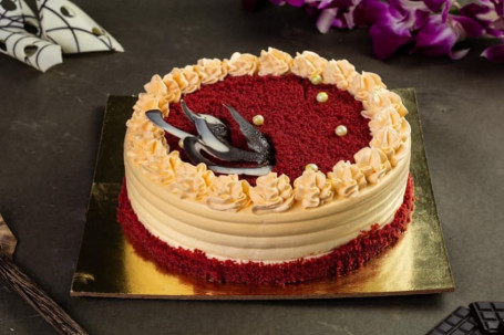 Red Velvet Mango Cake