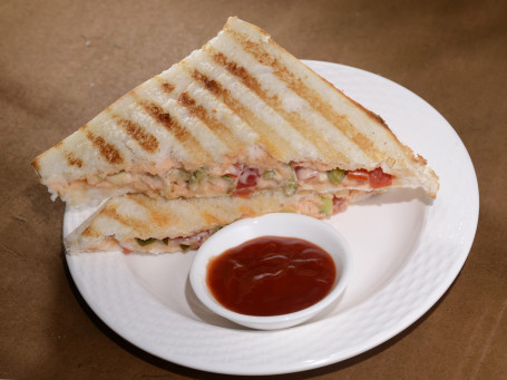 Veg Grilled Sandwich With Chese