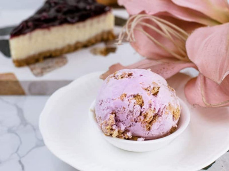 Blueberry Cheese Cake Ice Cream