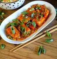 Chilli Garlic Paneer (8 Pcs)