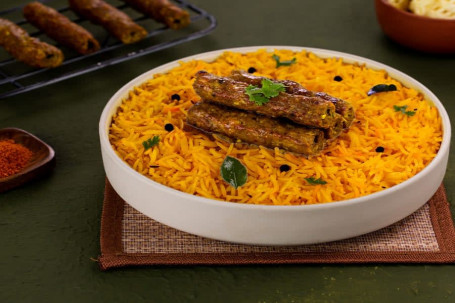 Special Mutton Seekh Dum Biryani