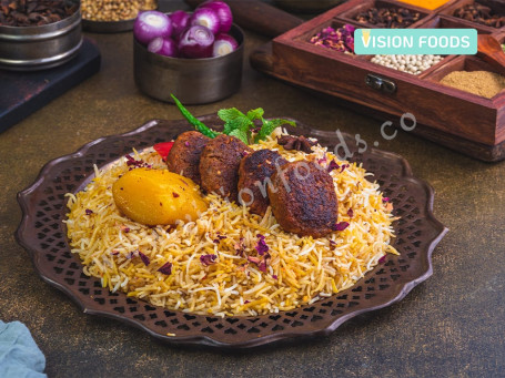 Royal Mutton Galouti Biryani (3 Pc's)