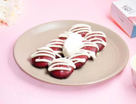 Mini Pancake Red Velvet (8 Pezzi)