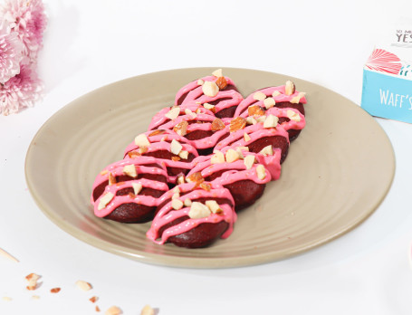Pink Almond Crunch Mini Pancakes (8 Pieces)
