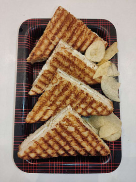 Panner Masala Grilled Sandwich With Cheese