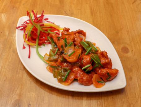 Dry Chilly Chicken 8 Pieces)