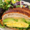 Vegetarian Croissant Egg Sandwich