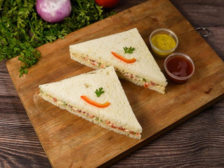 Vegetable Sandwich (Cheese Tomato Butter With Herbs)