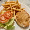 3 Cajun Chicken Burger W/ Fries