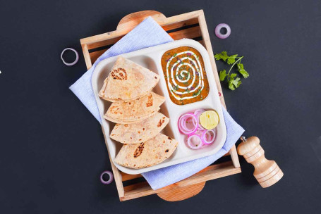 Dal Makhani Wholewheat Chapati Lunchbox