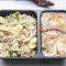 Hunan Chicken With Choice of Hakka Noodles/Fried Rice Combo