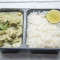 Chicken Green Curry With Choice of Steamed Rice/Boiled Noodles Combo