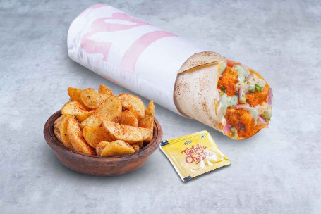 Masala Chicken Tikka Wrap Wedges Mini Meal