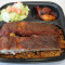 Backed Pork Ribs With Rice And Beans