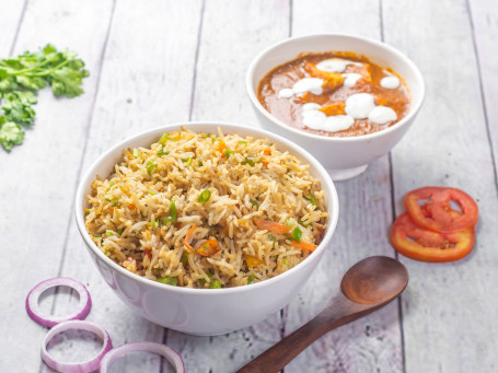 Veg Fried Rice Paneer Butter Masala Combo