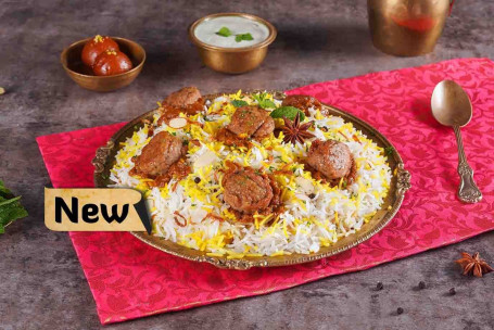 Murgh Kefta Minced Chicken Meatball Biryani, Serves-2-3)