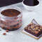 Combinazione Di Brownie Alla Nocciola In Barattolo Per Torta Al Caffè