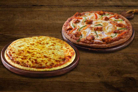 Double Paneer Supreme-Medium Pizza Margherita-Medium (Gratis)