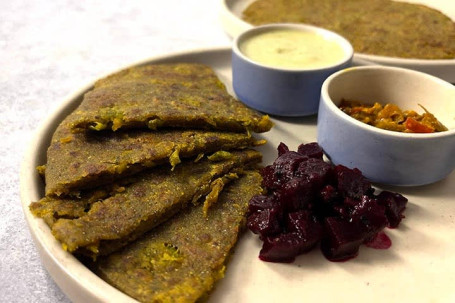 Mattar Paneer Parantha