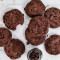 Eggless Double Chocolate Chip Cookies Pack Of 4