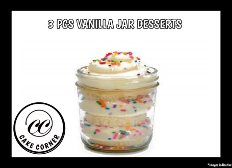 Vanilla Jar Desserts (1 Box 3 Jars)