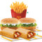 Mcveggie/Mcchicken(Any Two)+1 Medium Fries+2 Mcpuff