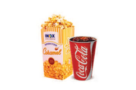 Popcorn Cu Brânză Mare (70 Grame) Și 1 Cola Masala (300 Ml)