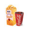 Popcorn cu brânză mare (70 grame) și 1 Cola Masala (300 ml)