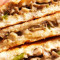 Grilled Chilly Cheese Mushroom Sandwich (Single Layer Filing)