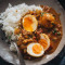 Rice With Egg Curry Combo