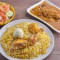 Egg Chicken Biryani (750Ml) With Chicken Kasha (2Pcs)
