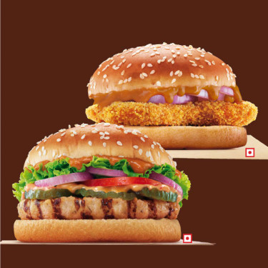 Chicken Makhani Burst Lite Whopper Jr Chicken