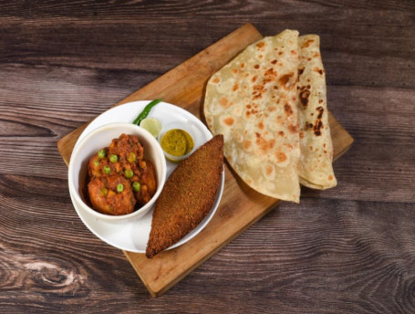 Fish Combo With Paratha [2 Pieces]