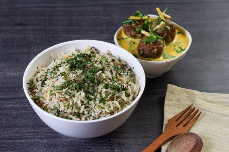 Swedish Meatballs In Fragrant Coconut Broth (Chicken)