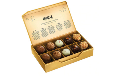 Continents Dessert Collection 10 Chocolate Truffles Inspired By Global Desserts