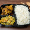 Steamed Rice+Mutton Kosha[2 Pcs]+Kochupatta Chingri Tray