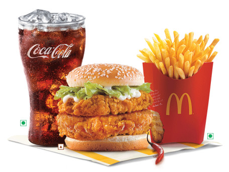 Evm Mcspicy Chicken Double Patty Burger