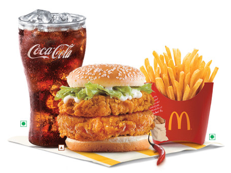 Evm Mcspicy Chicken Double Patty Burger