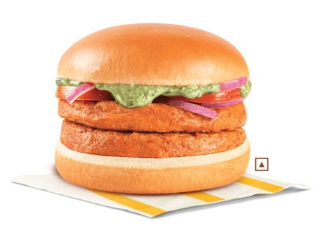 Podwójny Patty Burger Z Kurczakiem Mcgrill