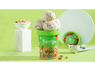 Salted Peanut Butter Vegan Ice Cream -450Ml