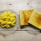 Scrambled Eggs With 2 Toasts