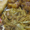 L6. Chicken Chow Mein, Pork Fried Rice, Egg Roll (2), Orange Chicken (Hot Spicy)