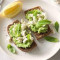 Avocado Feta Smash On Toasted Rye