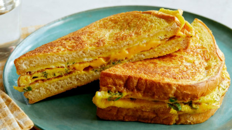 Cheese Corn Egg Sandwich