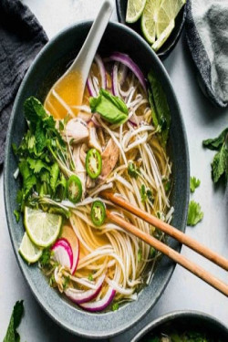 Veg Handmade Noodles Soup