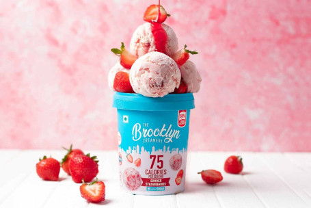 Summer Strawberries Ice Cream 450 Ml