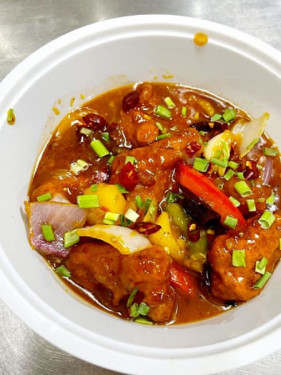 Chilli Fish In Honey Sauce Gravy